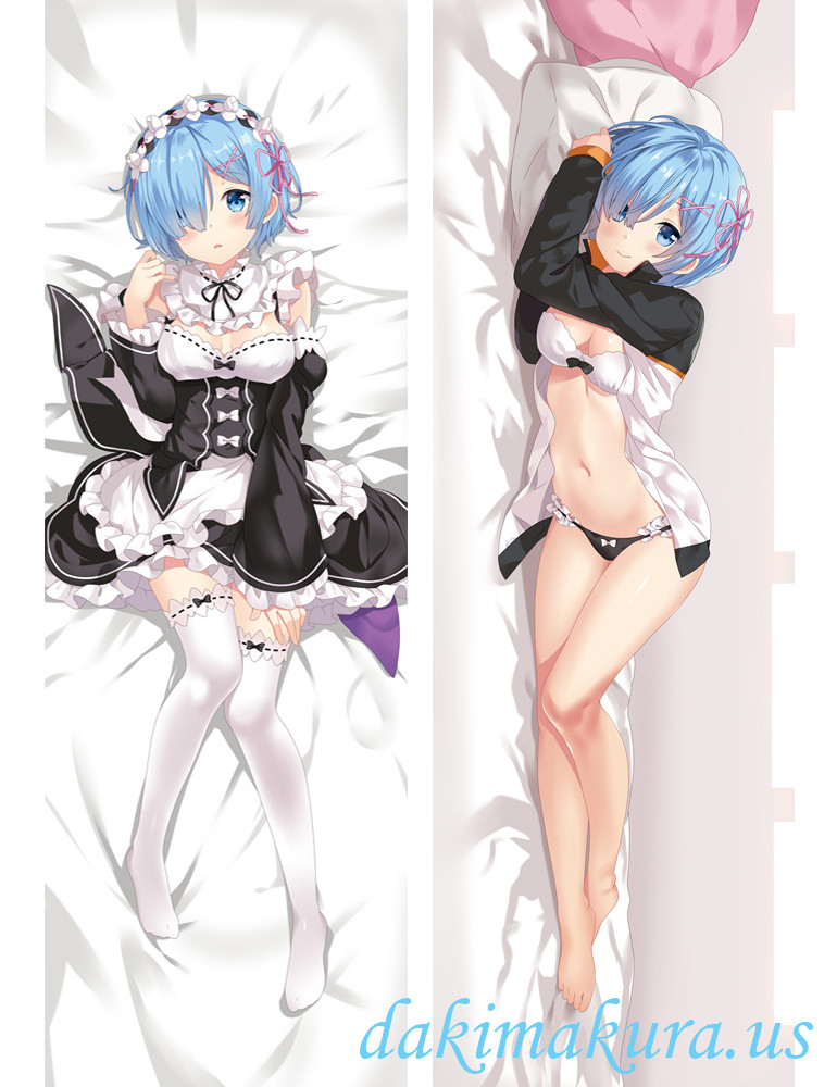 Rem - Re Zero Anime Dakimakura Japanese Love Body Pillow Cover